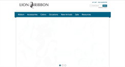 Desktop Screenshot of lionribbon.com